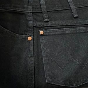 Wrangler Men’s 31x36 936WBK Cowboy Western Denim Black Jeans